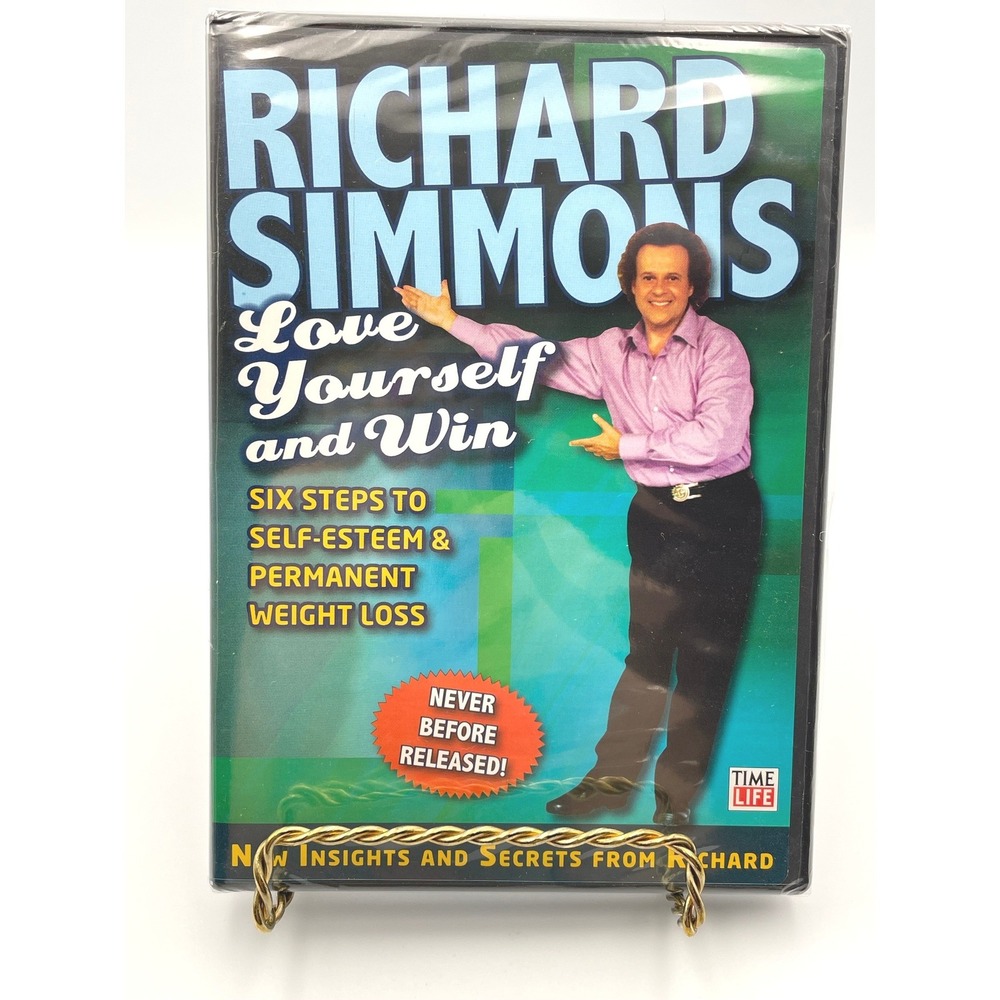 Richard Simmons Love Yourself and Win DVD Self Esteem Weight Loss NEW SEALED